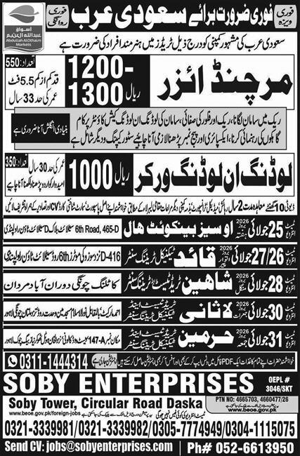 Shoping mall jobs in Riyadh Saudi Arabia 2026