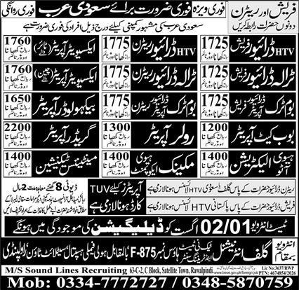 Fresh Driver Jobs in Riyadh Saudi Arabia 2026
