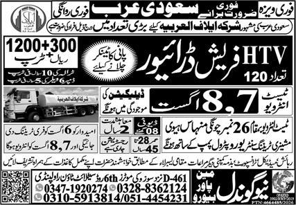 Fresh Driving Jobs in Riyadh Saudi Arabia 2026