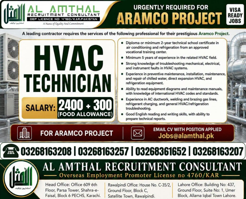 Aramco project Jobs in Riyadh Saudi Arabia 2026