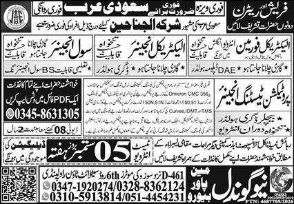 Al janahin Company Jobs in Riyadh ksa 2026