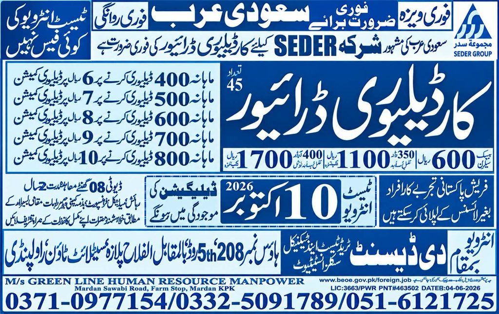 SEDER Group jobs in Riyadh Saudi Arabia 2026