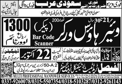 Top Warehouse Jobs in Riyadh Saudi Arabia 2026