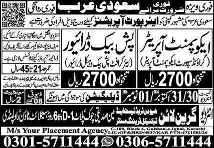 Airport operations jobs in Saudi Arabia 2026